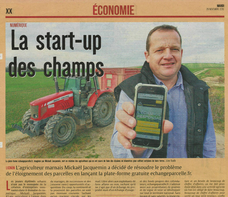 echange parcelle agricole