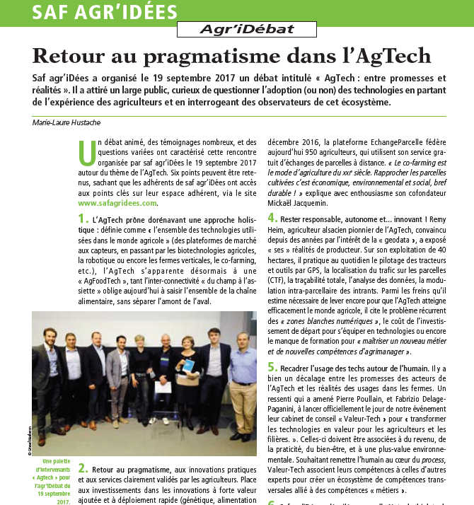 echange parcelle agricole