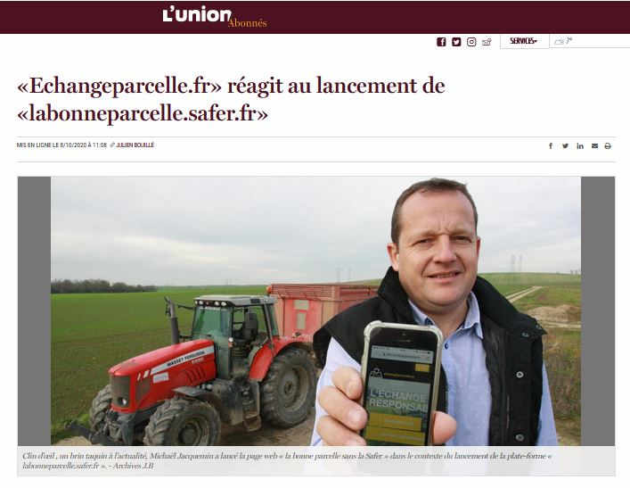 echange parcelle agricole